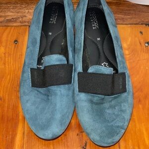 Geox Respira leather flats Sz 38 8 women’s